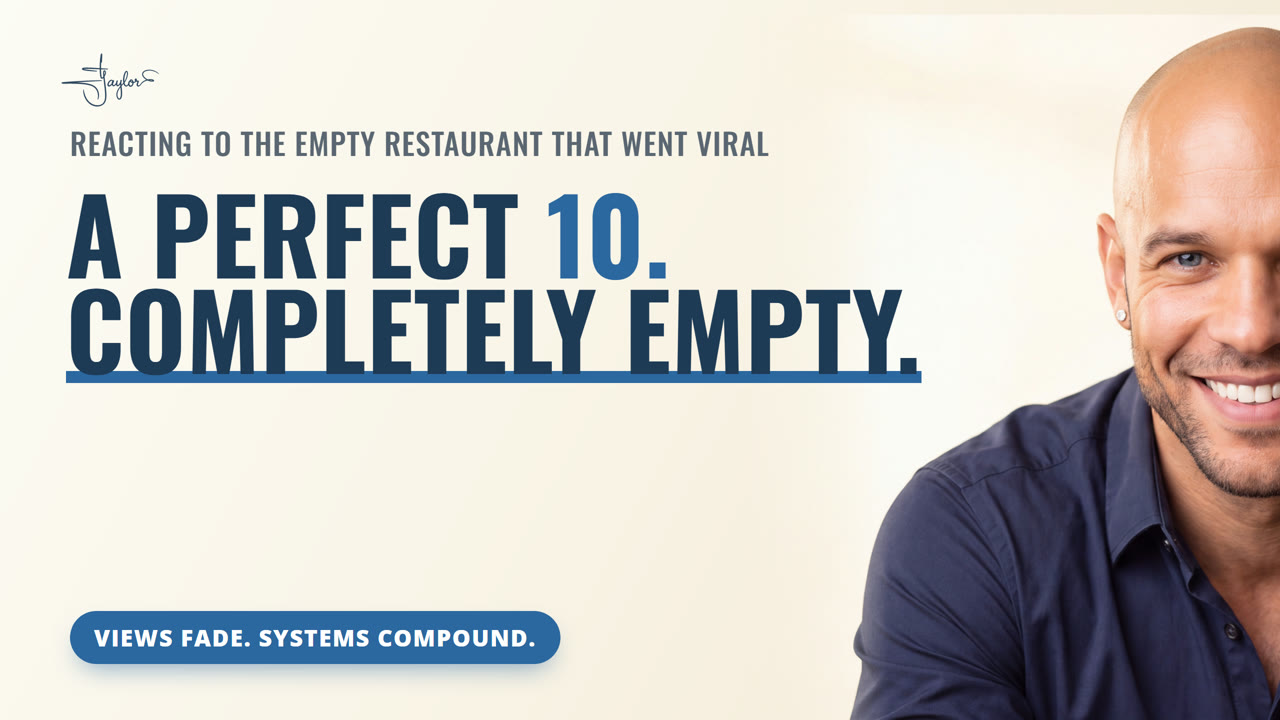 10 Million Views Saved Her Empty Restaurant, and They Bought Her Exactly One Month