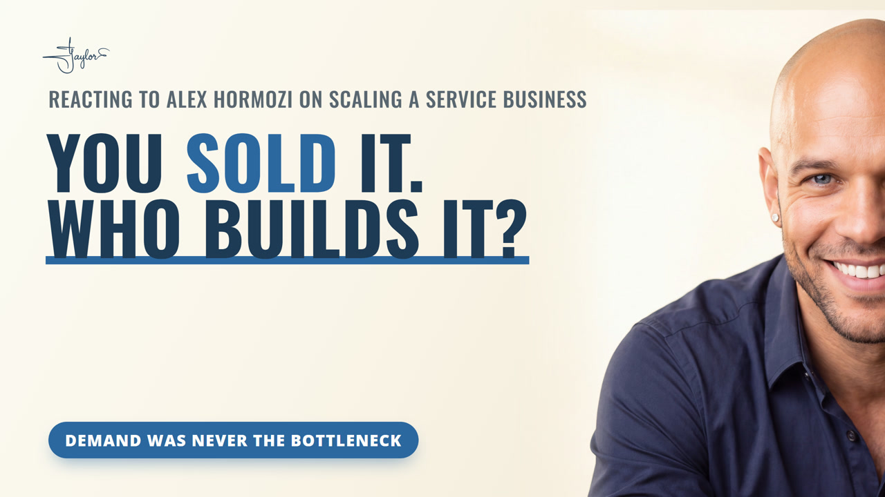 Alex Hormozi's $7M Roadmap Is Right, and It Skips the Part That Breaks You
